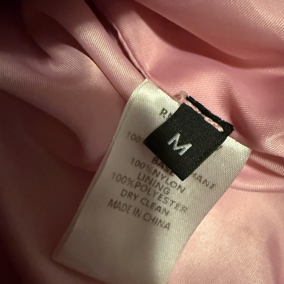 Judith March Pink Metallic Puffer Jacket Size Medium - Picture 10 of 10